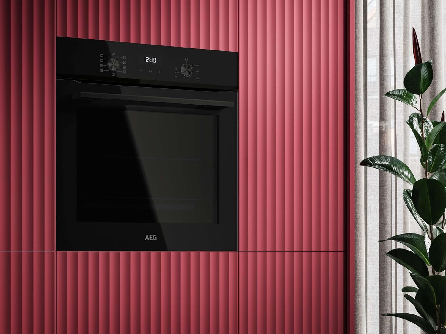 AEG - Four multifonction série TU5 - 72L - Aqua Clean, 7 programmes, TU5AB20WSK