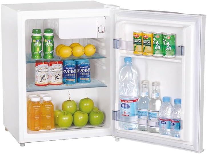 FrigeluX - Cube 58L blanc, réfrigérateur compact, CUBE72A++