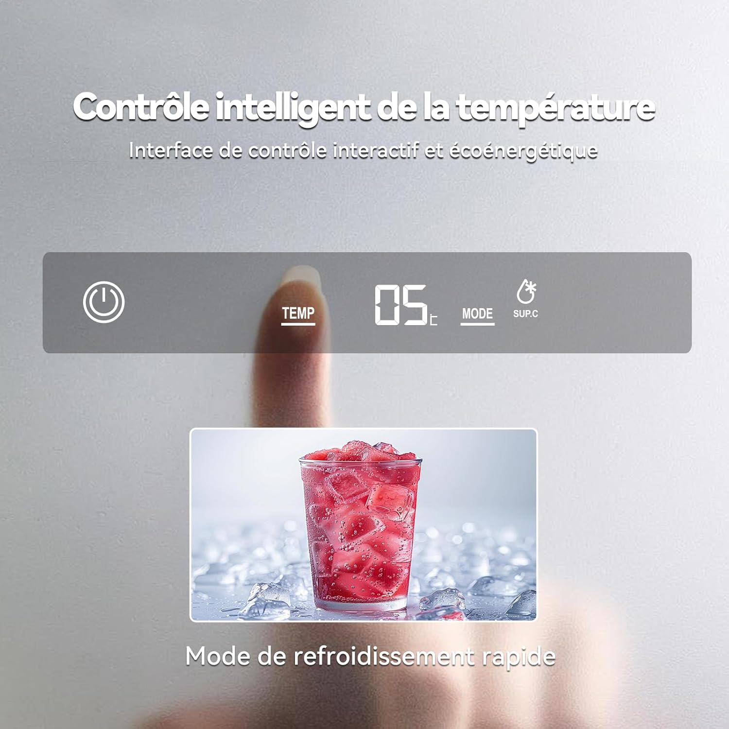 magictec - Frigo encastrable 177 cm - Froid ventilé, 260L, No Frost, LED