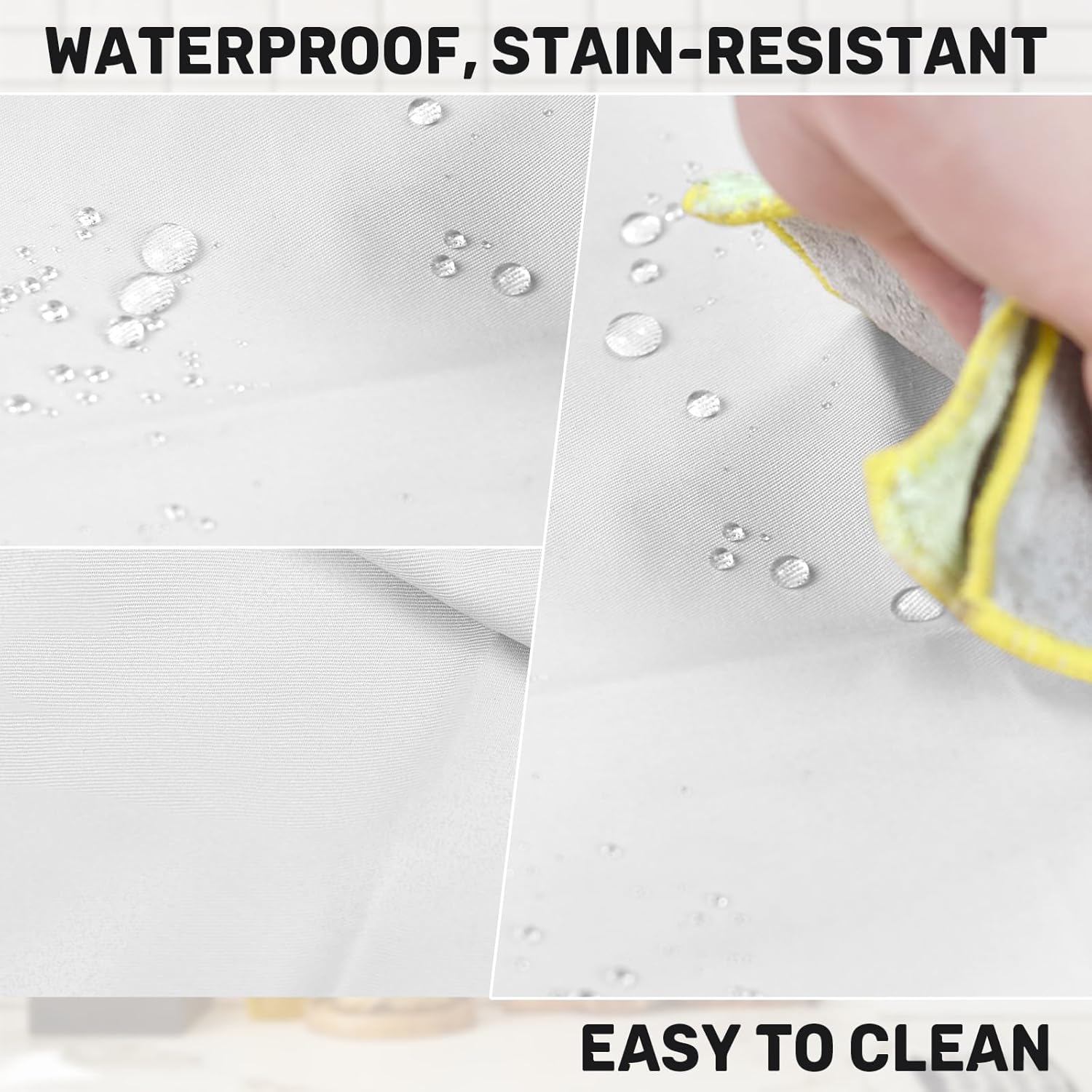 Tablier de chef - lot de 2 - grande taille - 2 poches, unisexe, usage professionnel