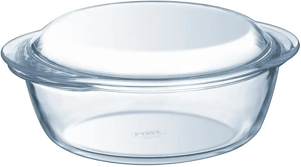 Pyrex - Cocotte Classic - 1,3L - ronde, verre résistant