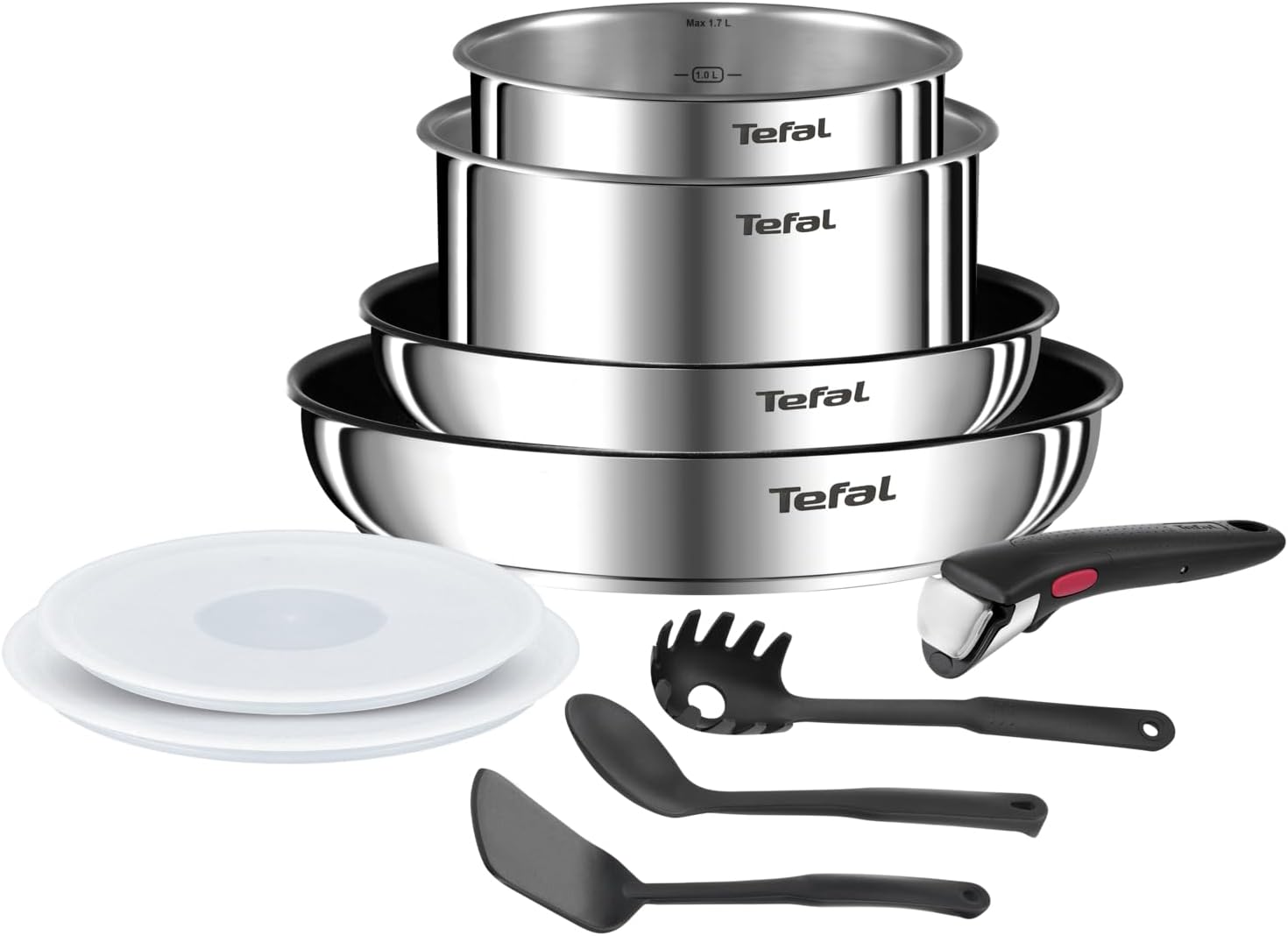 Tefal - Ingenio Emotion batterie cuisine 10pcs inox induction - L8971S04