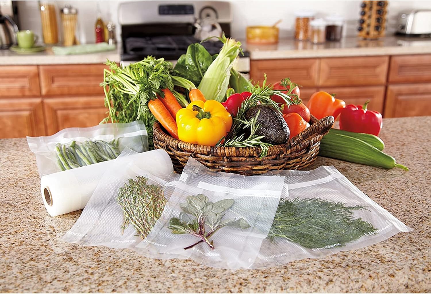 FoodSaver - rouleaux sous vide réutilisables - 28x550 cm - sans BPA - FSR2802