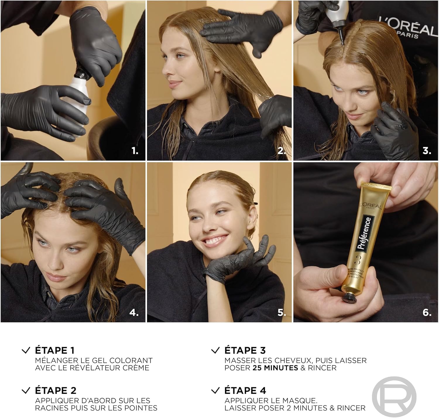 L'Oréal Paris - Préférence Copenhague 8.1 - blond cendré - coloration permanente, couvre 100% cheveux blancs