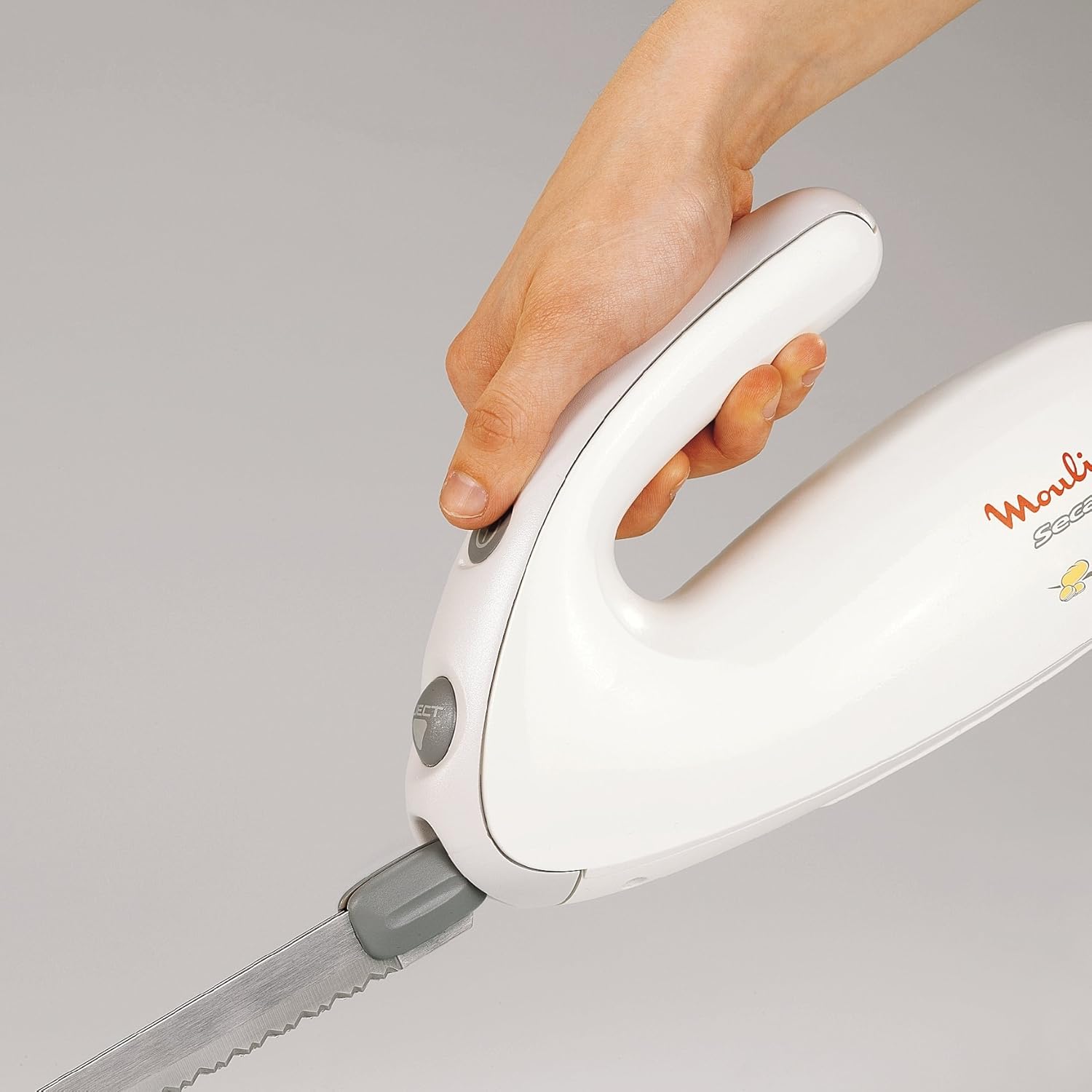 Moulinex - couteau électrique 100W - lames à découper - DJAC41