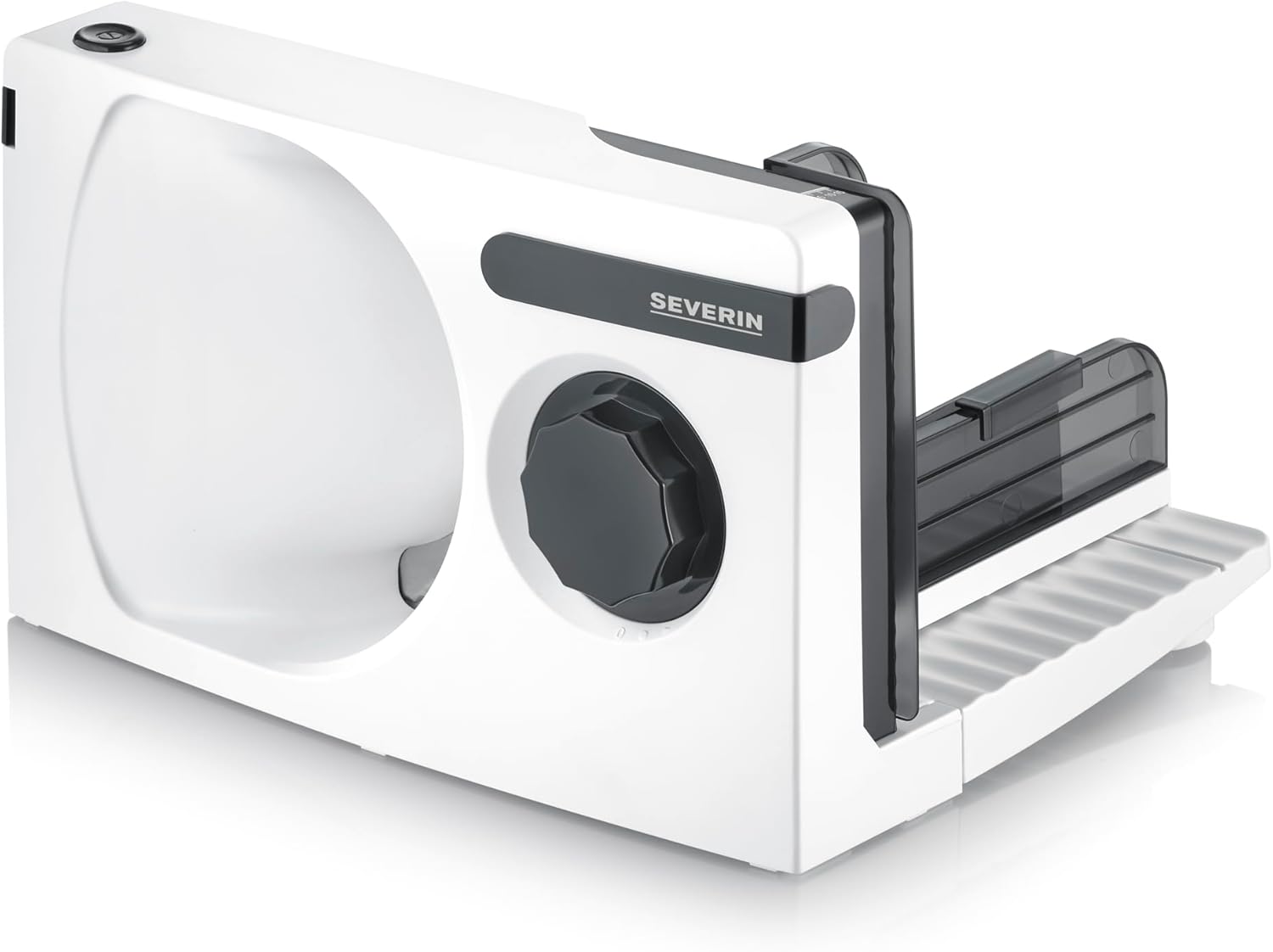 SEVERIN - trancheuse électrique 100W, lame inox amovible, coupe fine/épaisse, AS 3912