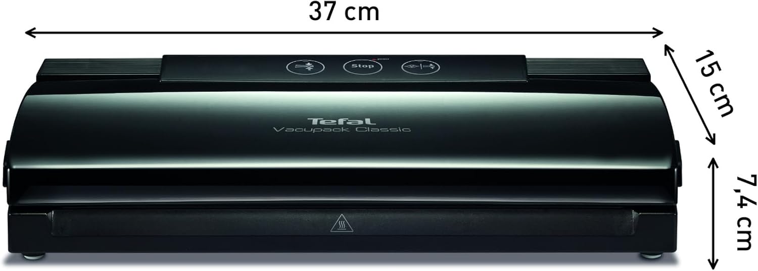 Tefal - Vacupack Classic - compacte - scellage sous vide facile, 18 sachets, VT254070