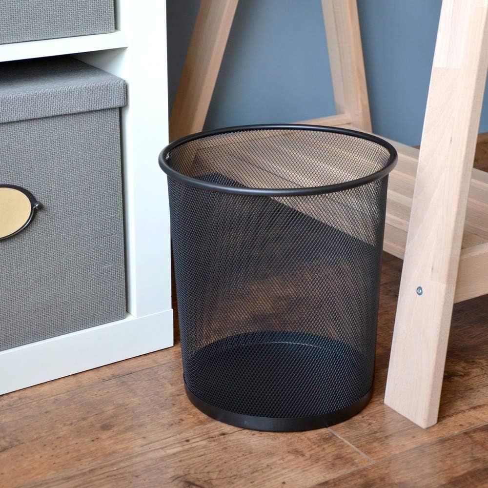 D.RECT - corbeille à papier treillis métal 12L 266x218x280mm