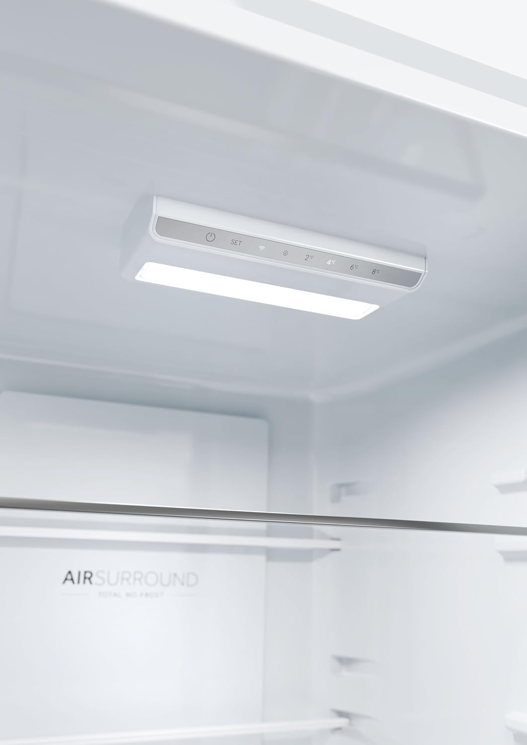 Haier - Combiné HDW série - 205x67x60cm - No Frost, 409L, blanc - HDW1620DNPW