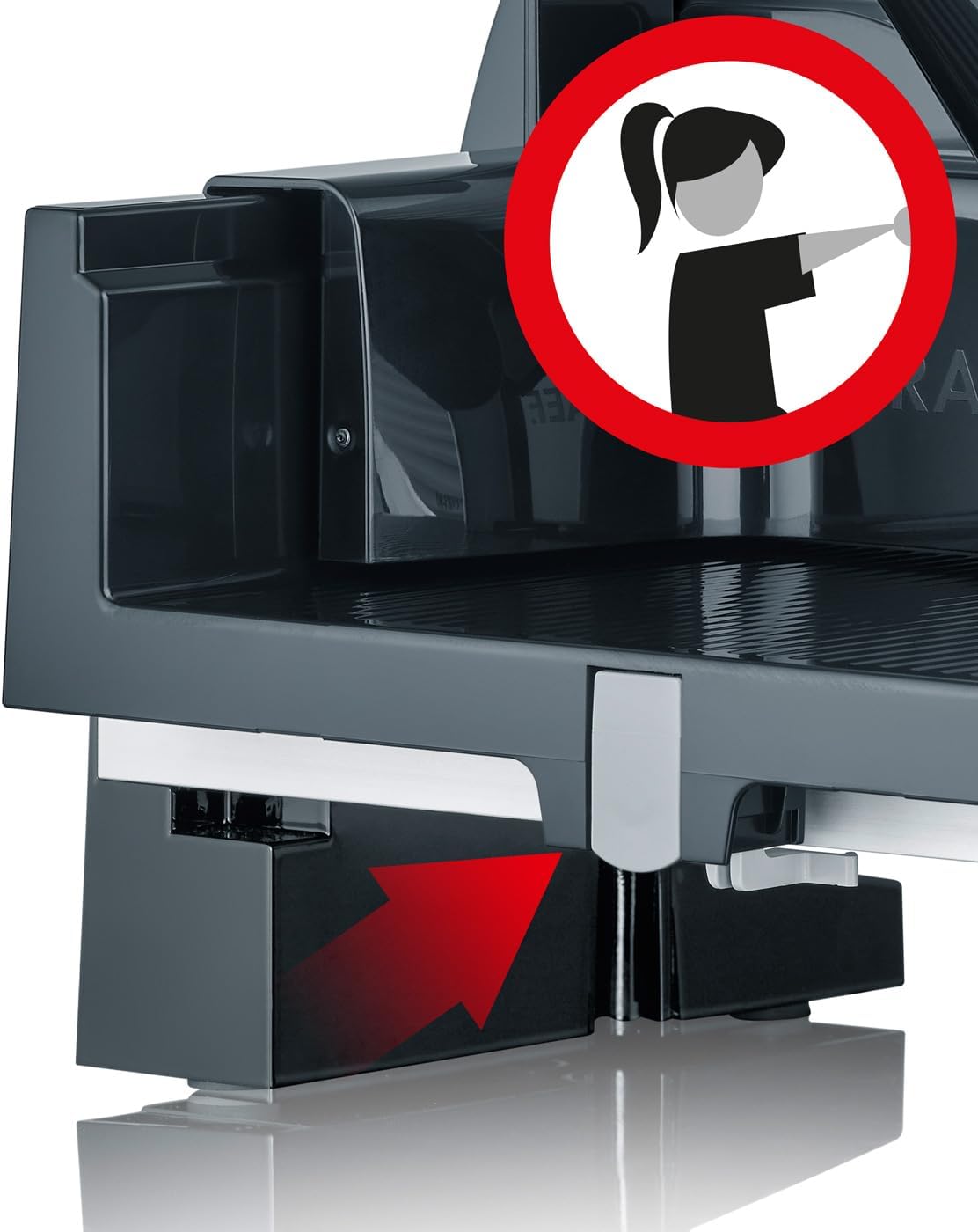 Graef - Wave série - trancheuse électrique compacte - SKS 100 bk