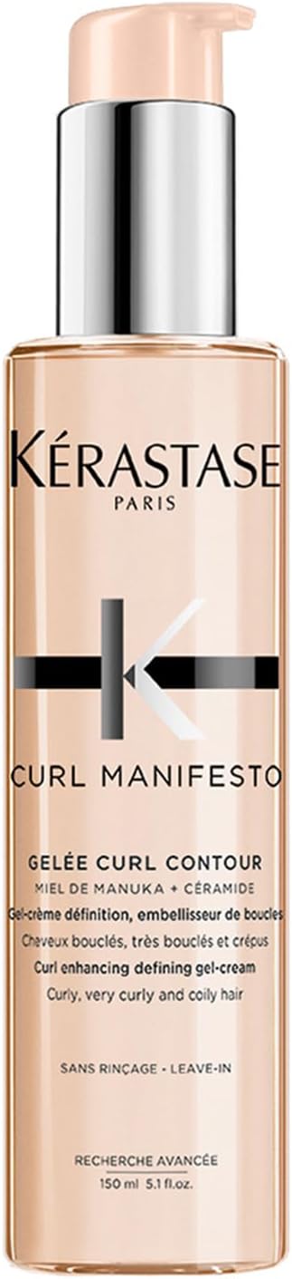 Kérastase - Curl Manifesto - 150 ml - Gel-crème boucles, hydratation, définition, miel de manuka, céramides
