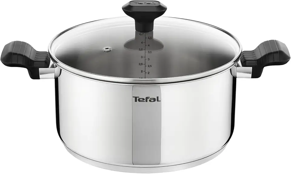 Tefal - Comfort Max - faitout 24cm inox induction, poignées isolées, C9734604