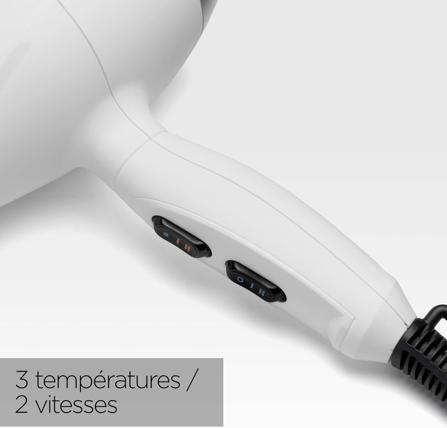 BaByliss - Speed Pro 2000 - léger, 2000W, ionique, moteur AC - 6704WE