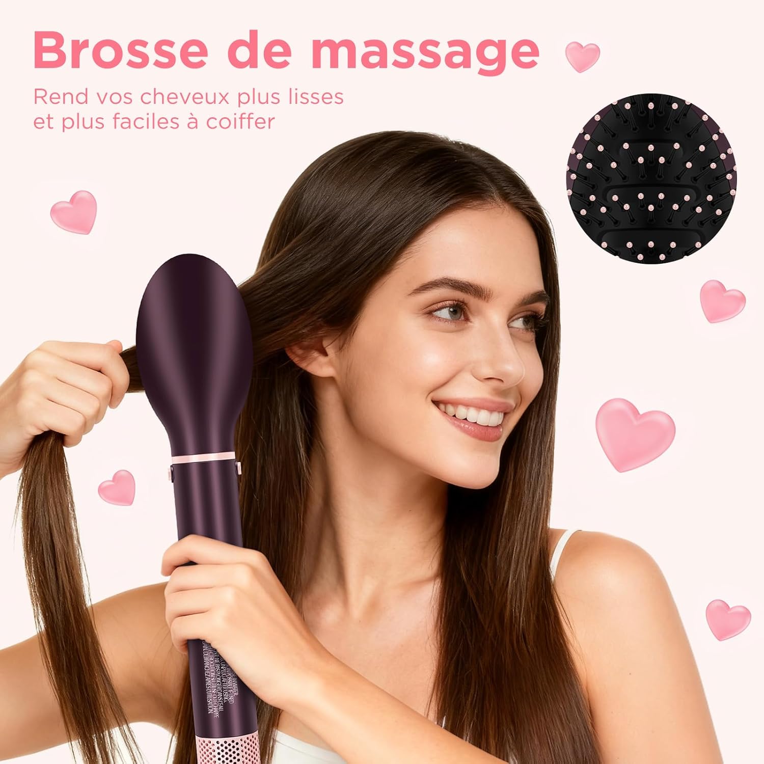 AirStyler 7 en 1 MaxAIR 2.0 - lisseur sèche-cheveux 110,000 RPM - double tension - fer à friser automatique - MaxAIR2.0