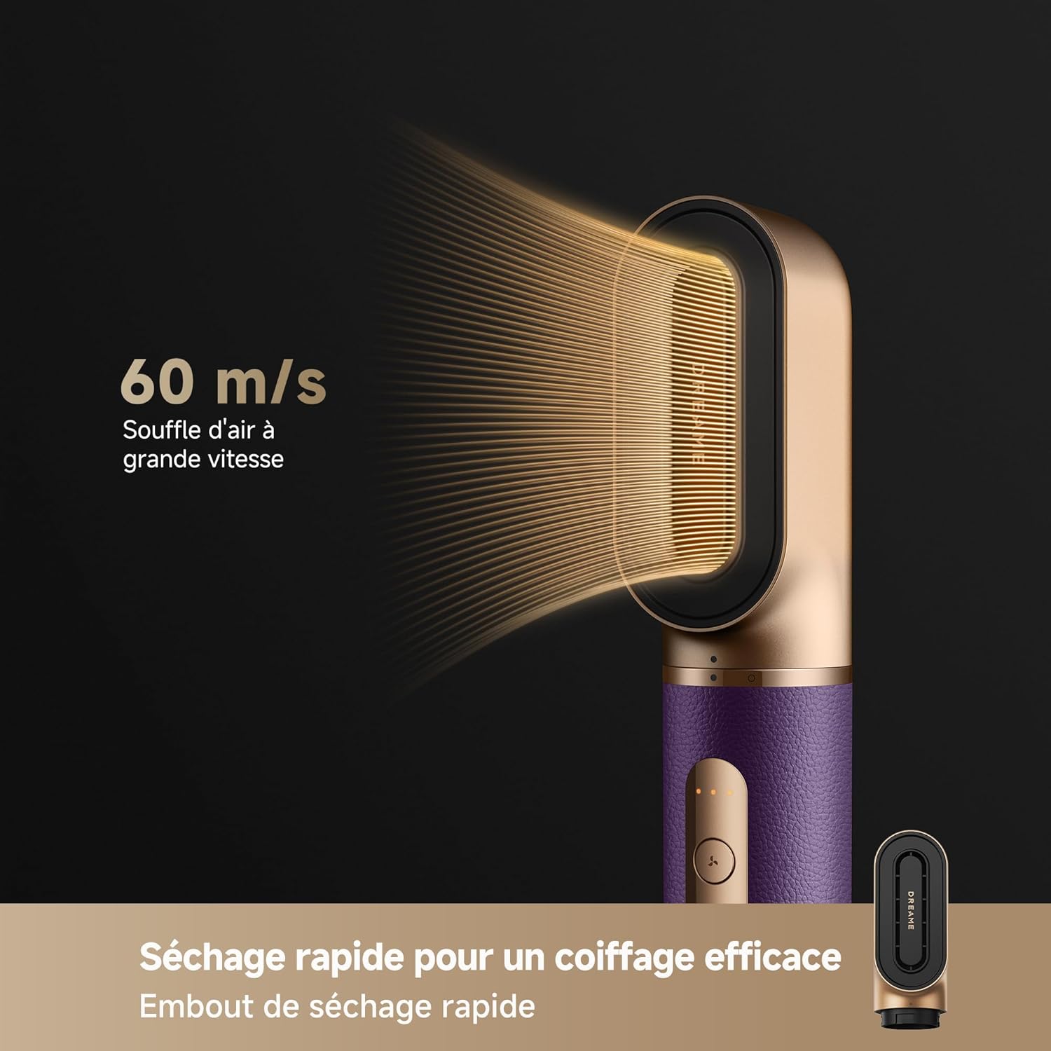 Dreame - AirStyle Pro - multifonction 7 en 1, séchage rapide, brosse lissante
