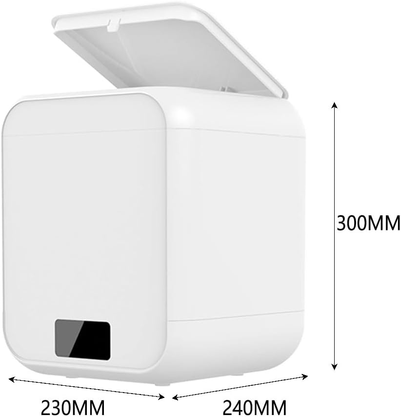 Mini lave-linge portable - 12L - double mode, minuterie, lumière bleue