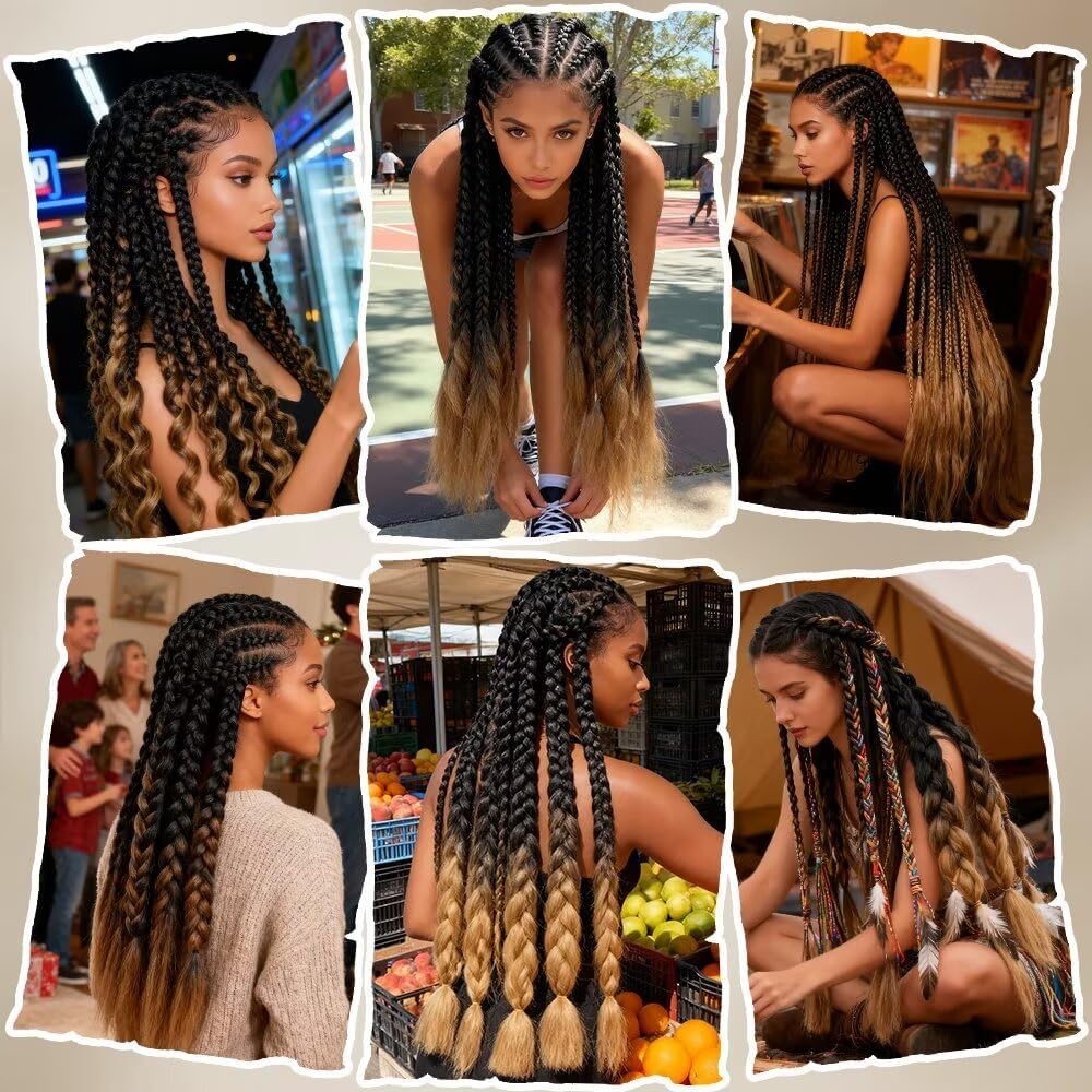 ShowJarlly - tresses jumbo ombrées 24