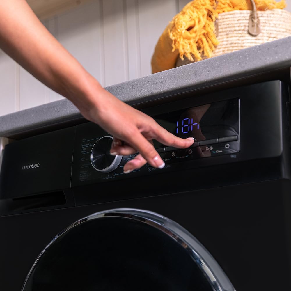 Cecotec - Bolero Dresscode 7500 Inverter - 7kg - Classe A, 1400tr/min, Steam Max, 16 programmes