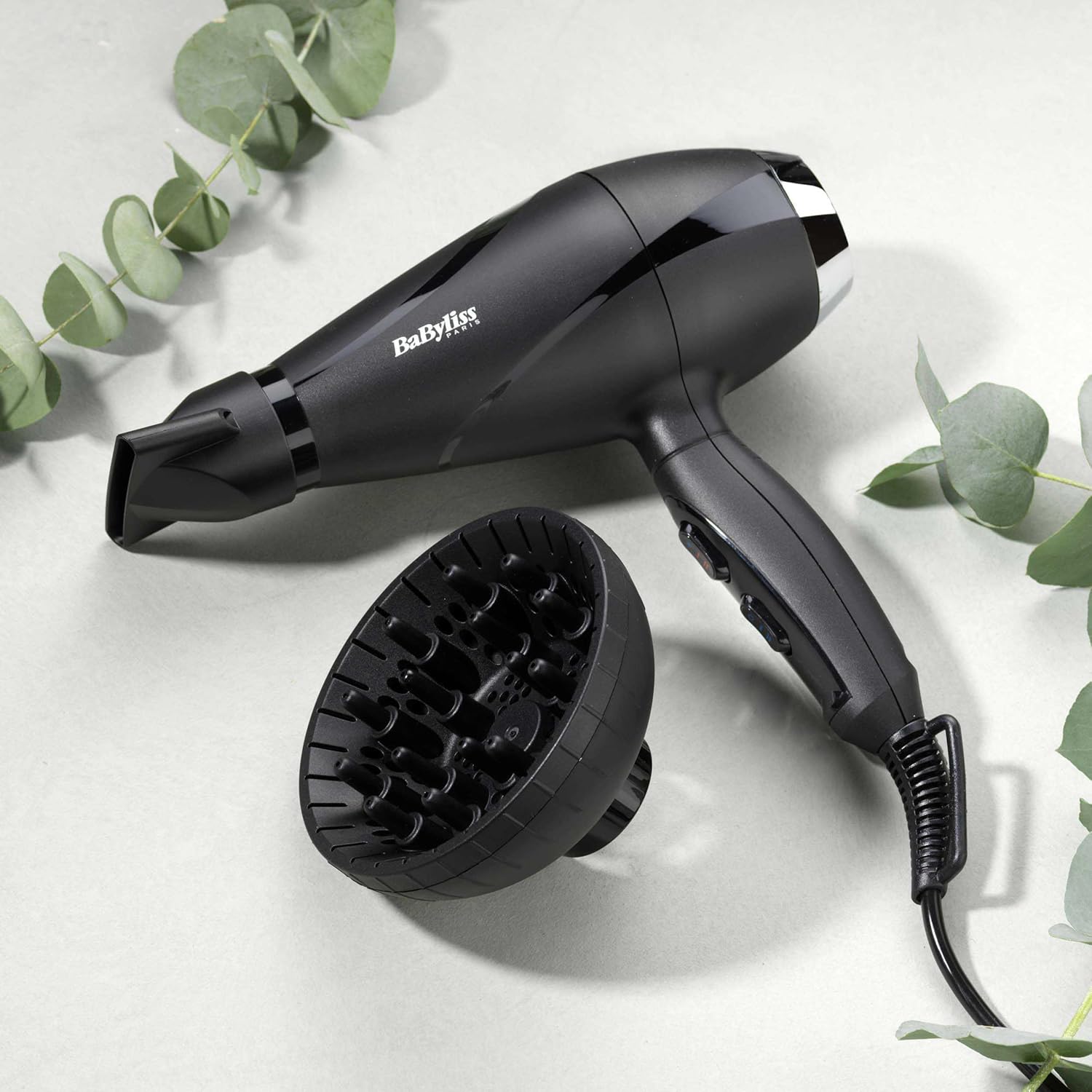 BaByliss - Shine Pro, 2200W, ionique, anti-frisottis, diffuseur, 6713DE