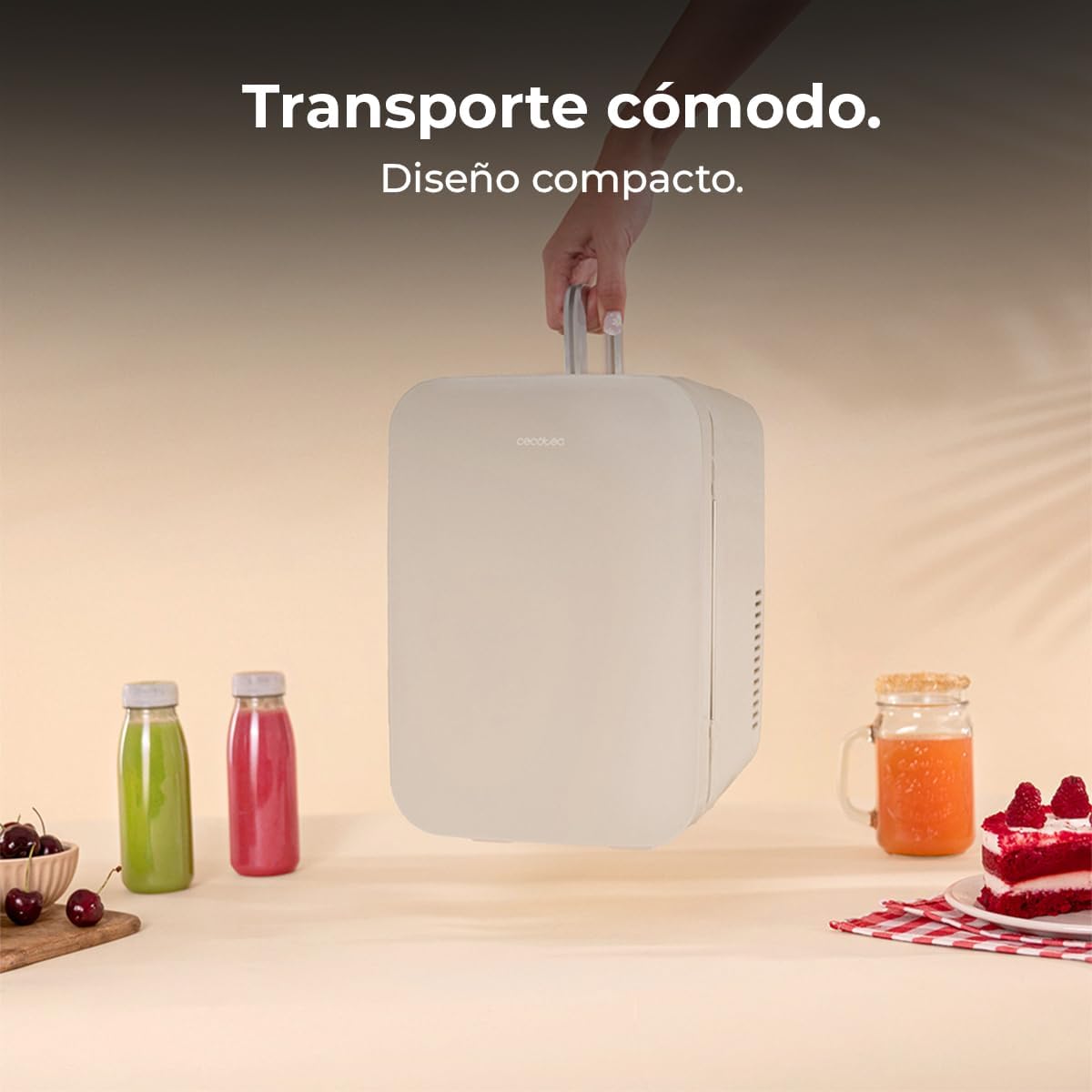 Cecotec - Bolero MiniCooling 6L - compact - 6L, 12-220V, chaud/froid, 5 à 65°C