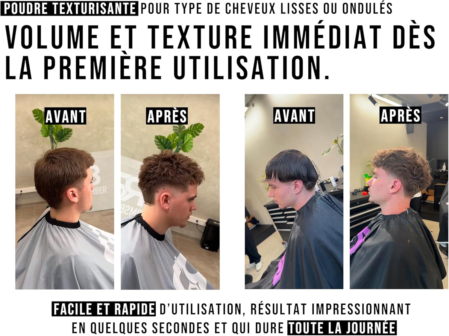 ŌME - Poudre coiffante 20g - volume, texture, fini mat, tenue légère