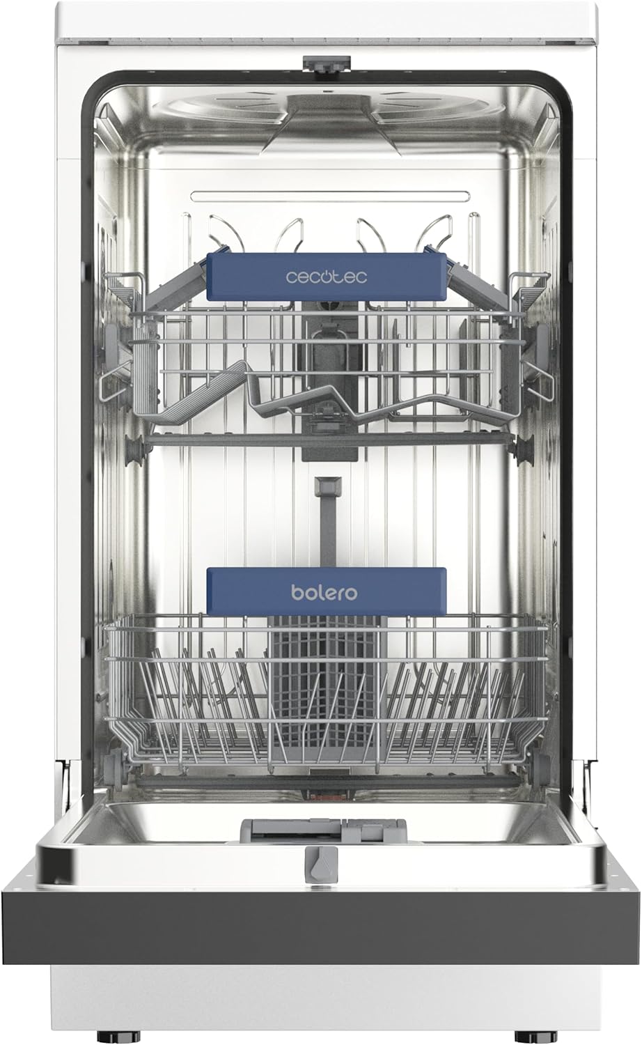 Cecotec - Bolero Aguazero, 45 cm, 9 couverts, 4 programmes, moteur Inverter Plus Duo, Blanc 4350