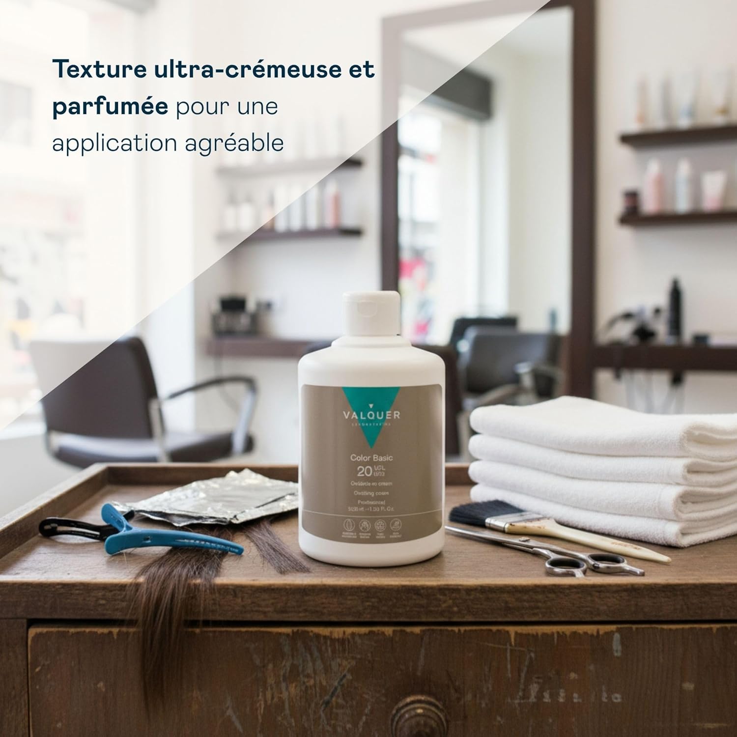 Valquer - Crème Oxydante 500ml - 20 Vol 6% - coloration, vegan