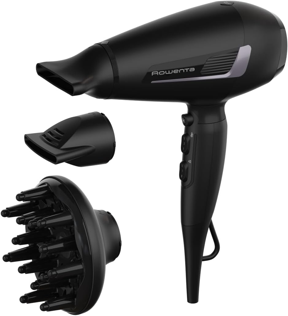 Rowenta - Pro Expert - sèche-cheveux 2100W, tourmaline, moteur AC, air froid, CV8825F0
