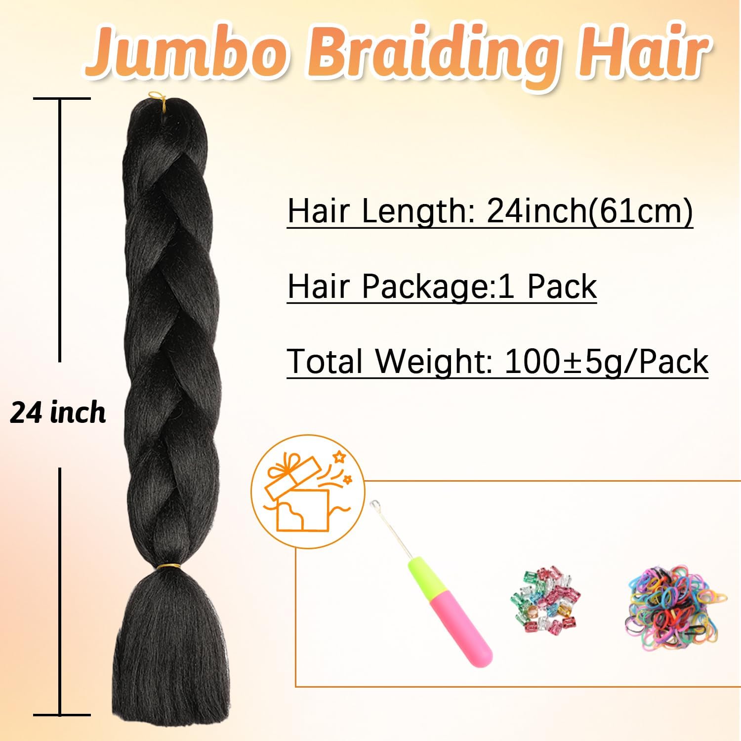 ShowJarlly - Meches pour tresses africaines 24