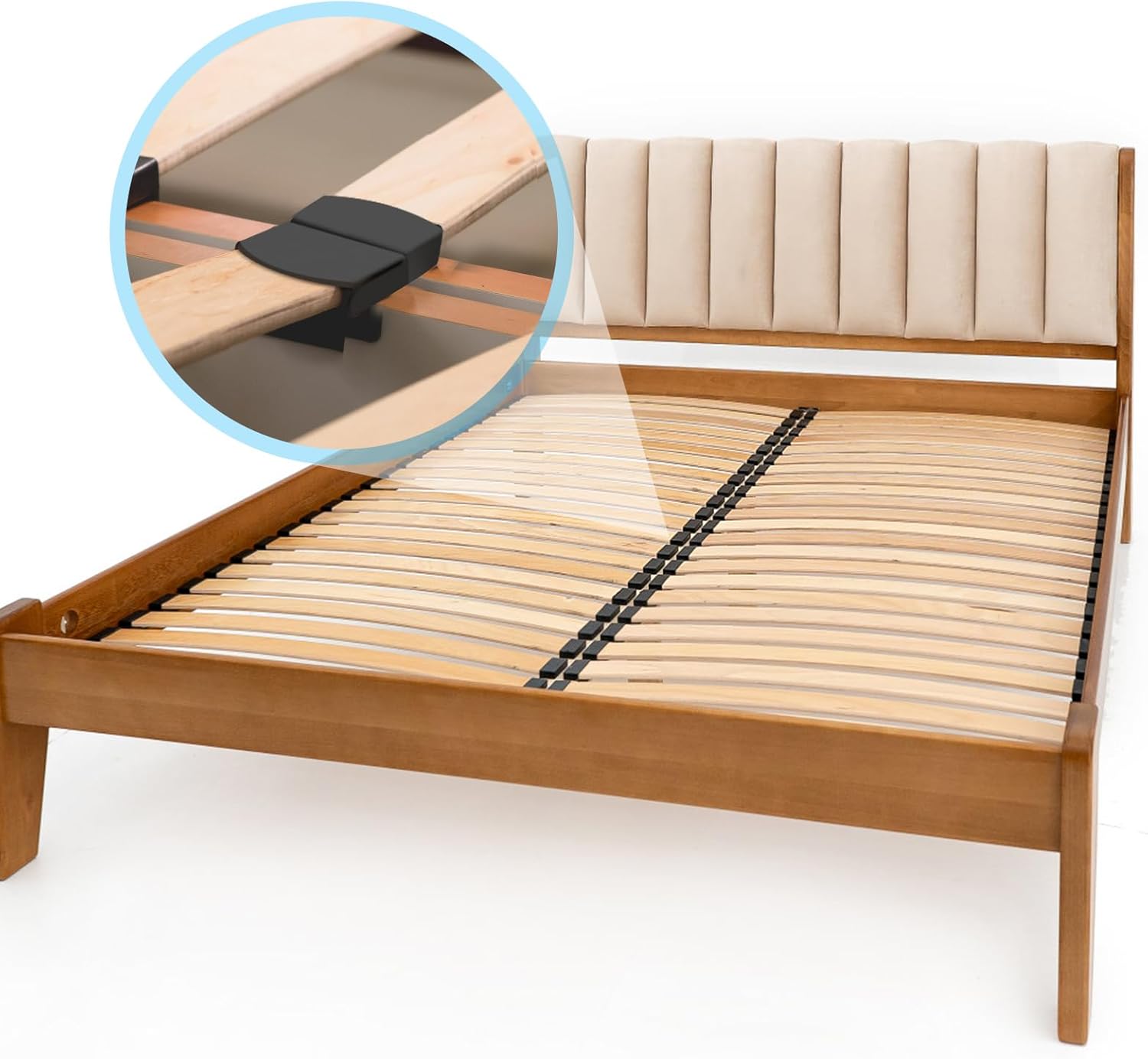 Supports pour sommier à lattes - lot de 50 - plastique - embouts de rechange