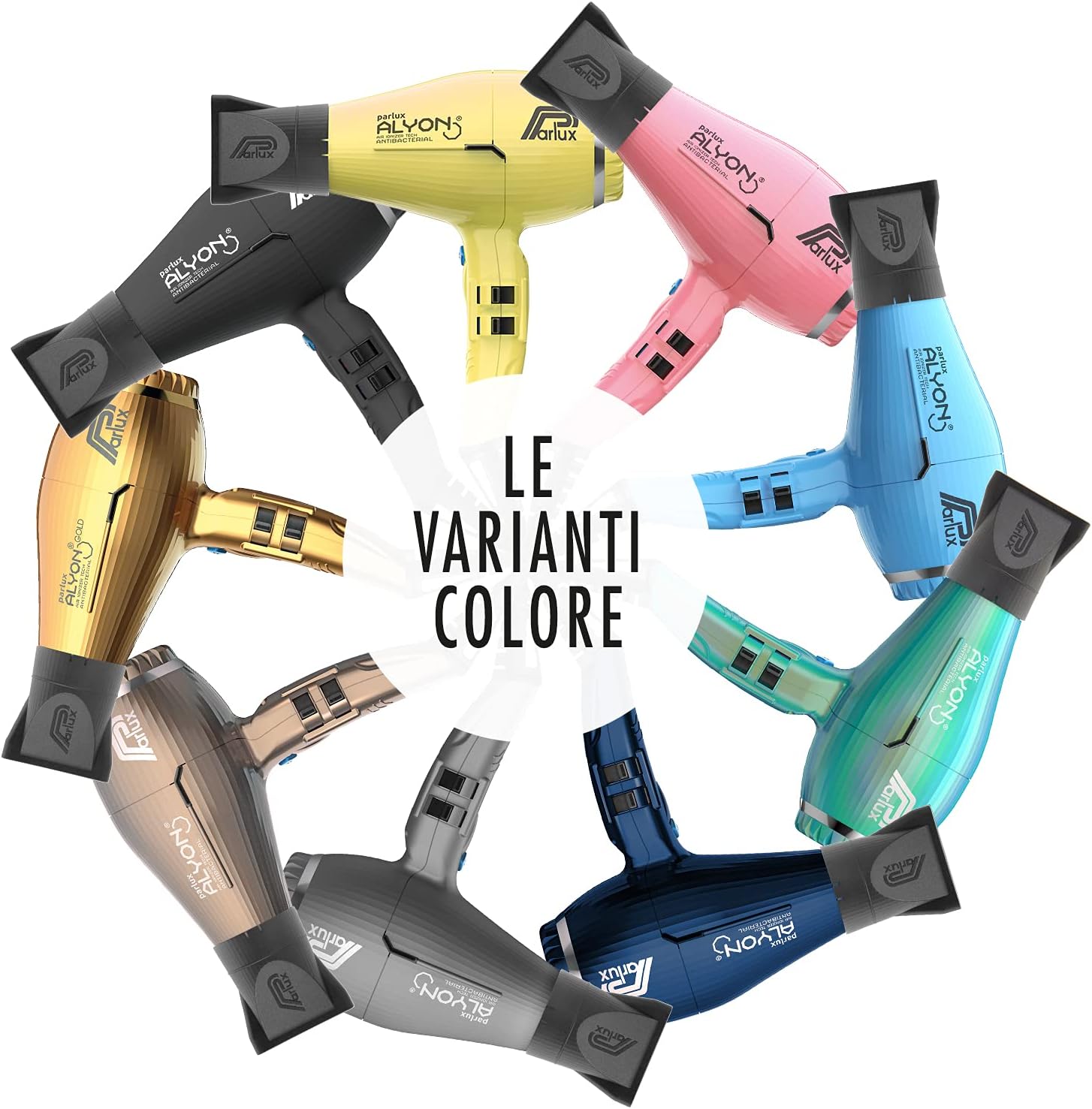 Parlux - Alyon Bronze - design compact - séchage rapide, ionique