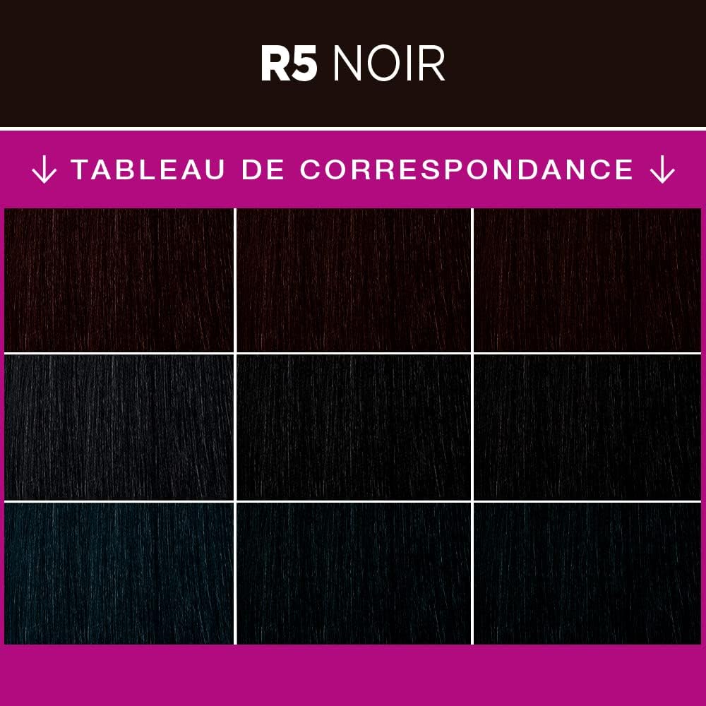 Schwarzkopf - Kit Racines coloration permanente - huile nourrissante, retouche racines, couvre cheveux blancs - Noir - R