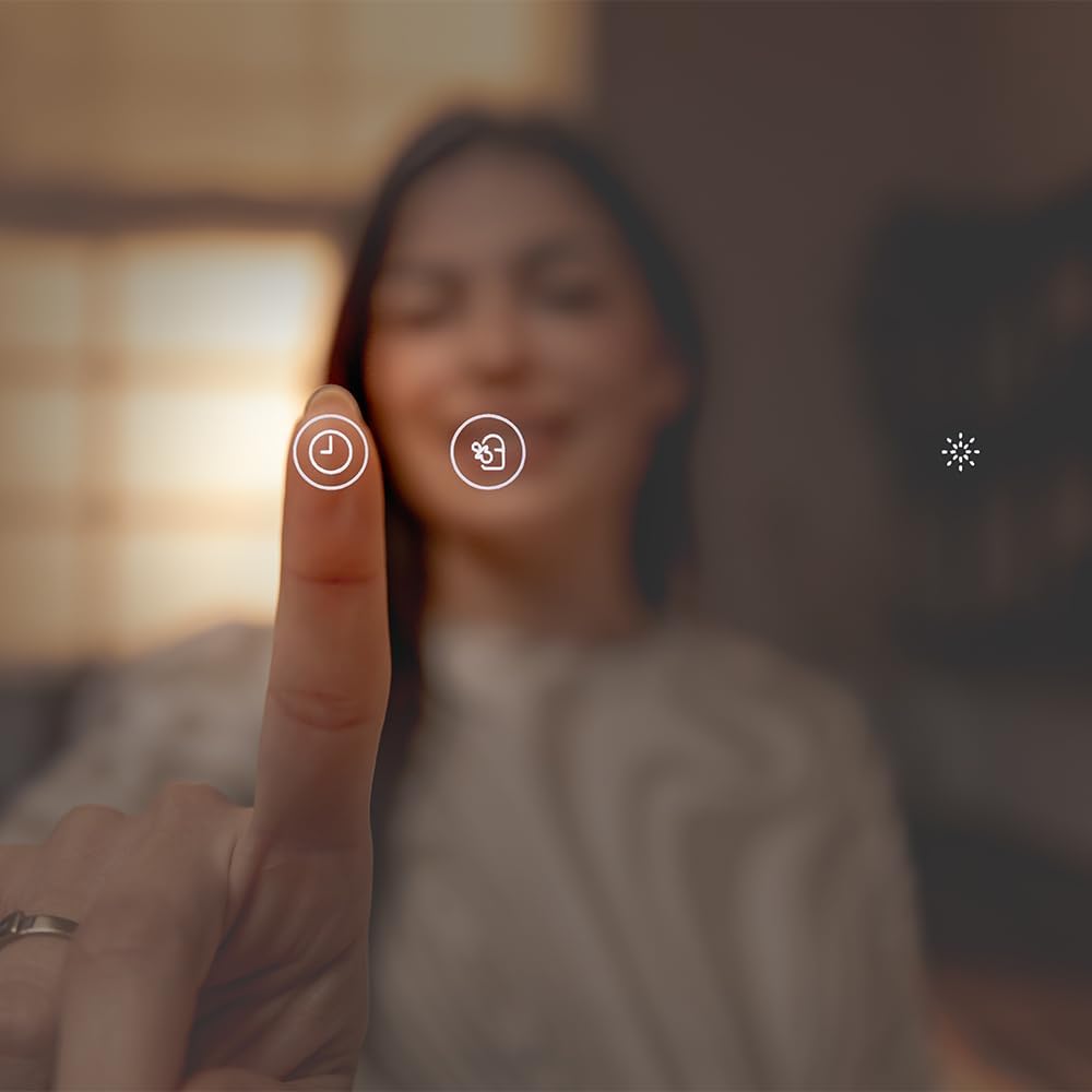 Cecotec - Bolero Aguazero 2500 - compact, 6 couverts, écran tactile, verre blanc - 2500 S-BI