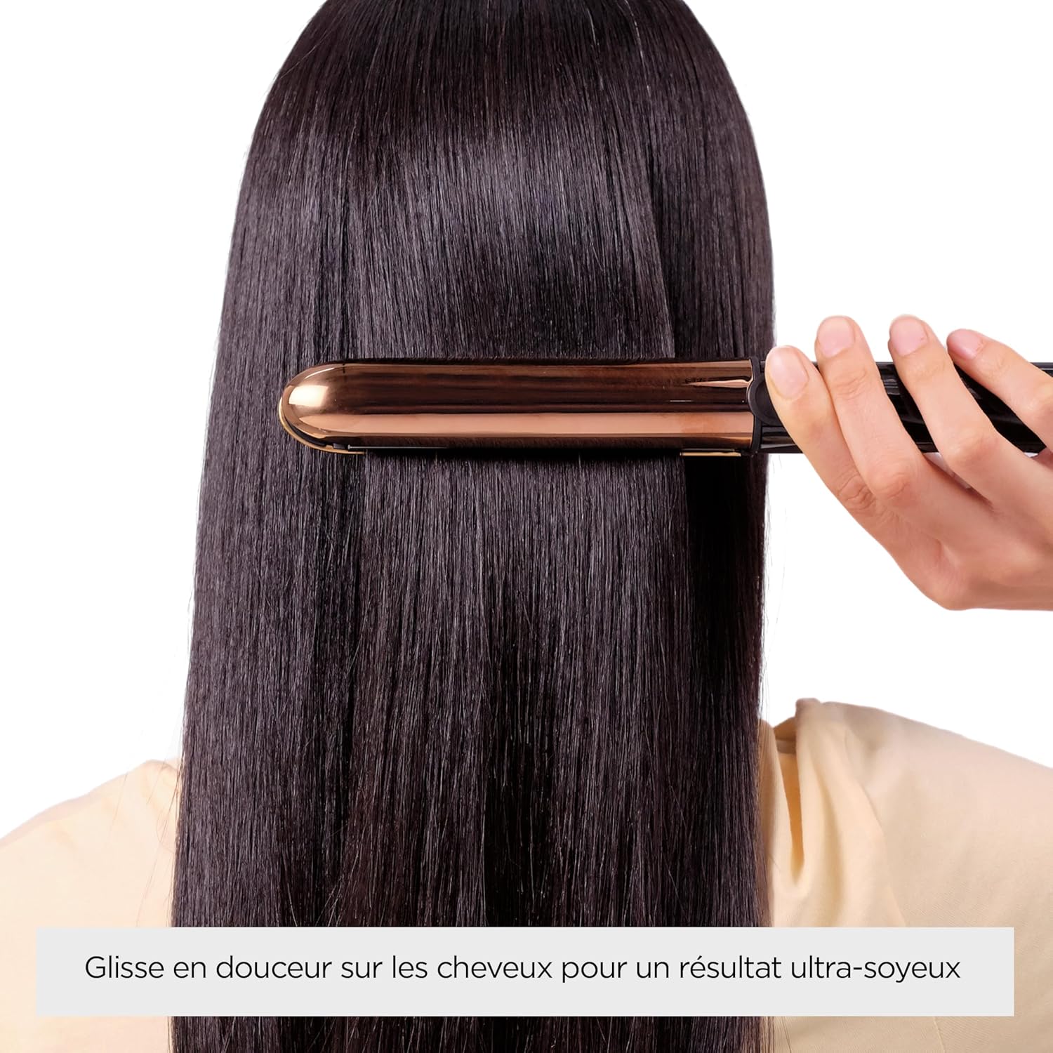 BaByliss - Straight And Curl Brilliance - plaques titane, ionique, 5 températures, chauffe rapide - ST482E