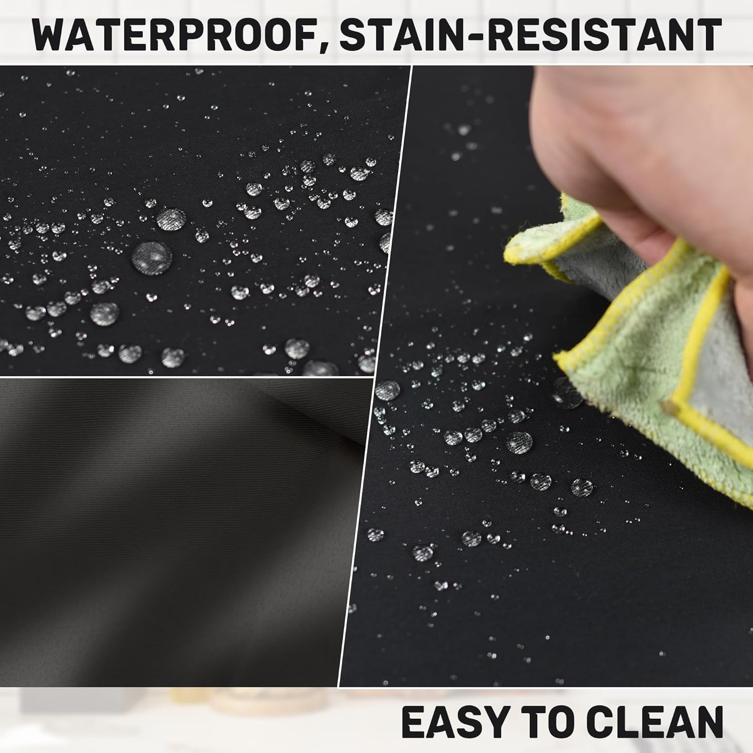 Tablier de Chef - lot de 2, grande taille, 2 poches, unisexe, professionnel