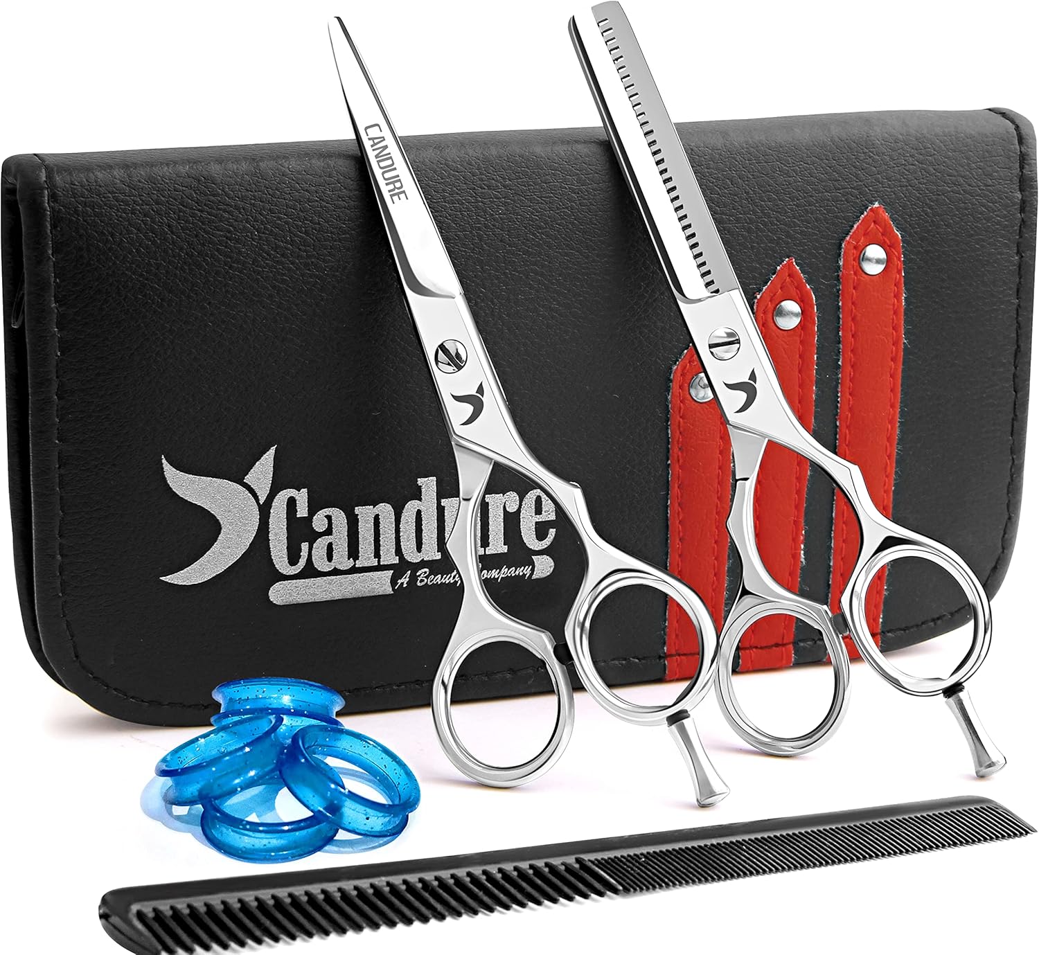 Candure - Set ciseaux coiffure pro 5.5