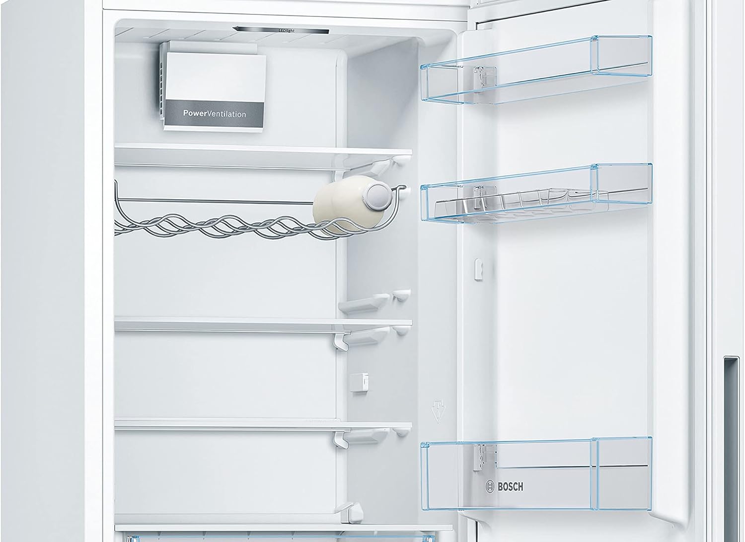 Bosch - combiné Série 4 - 308 L - 186x60 cm - blanc - KGV36VWEAS