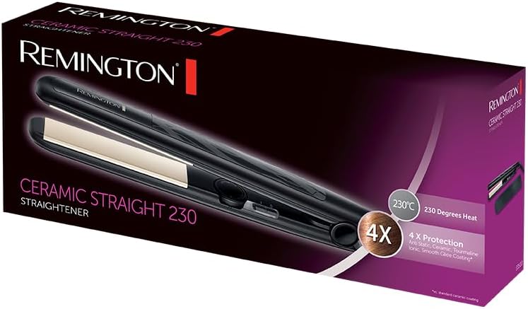 Remington - S3500 - lisseur 110mm - 4x protection, céramique tourmaline