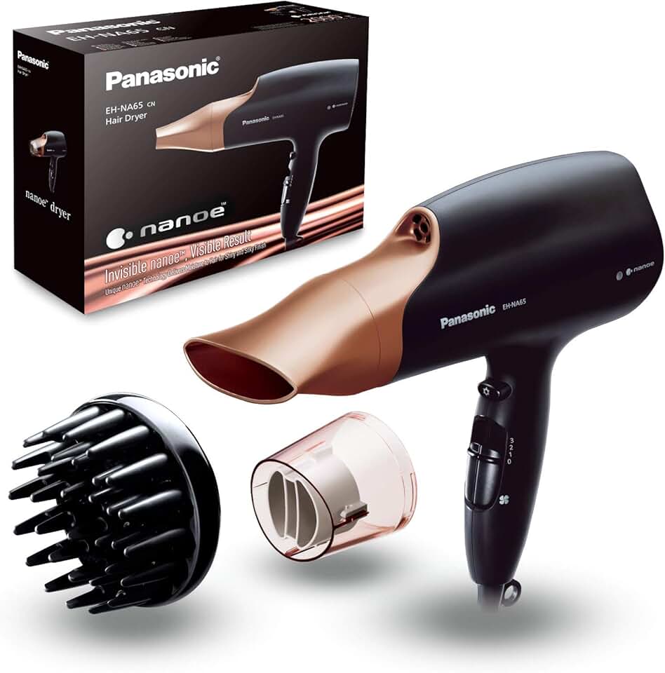 Panasonic - Sèche-cheveux professionnel - compact, or, haute performance