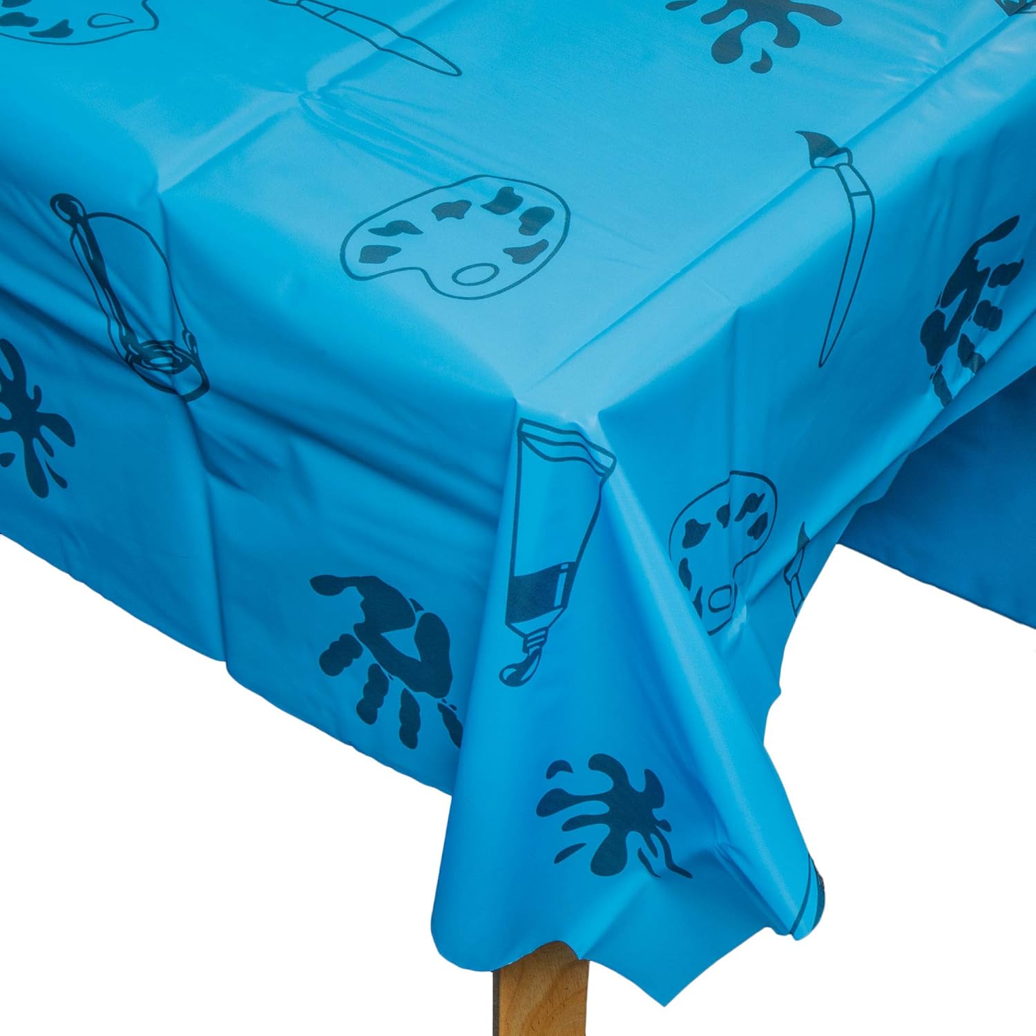 Baker Ross - nappe anti-éclaboussure bleu - 1 pièce - idéale arts créatifs enfants AC773