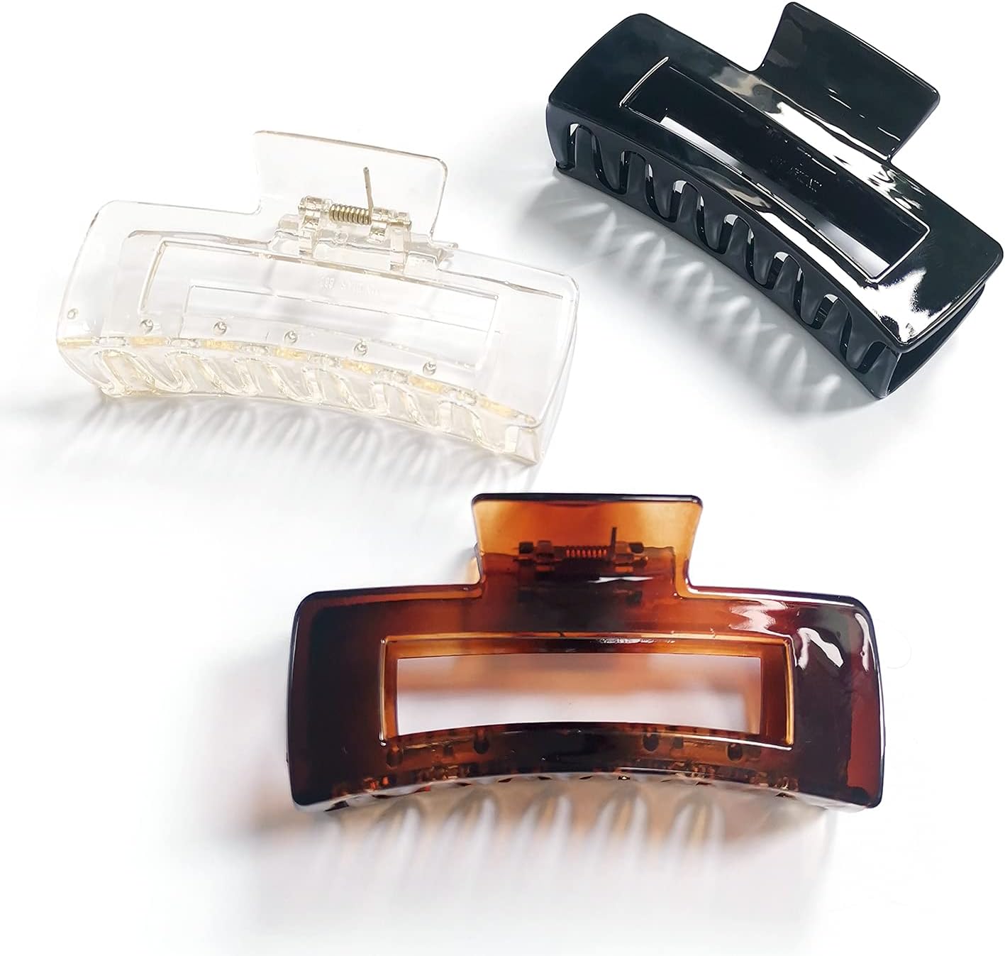 Kavya - 3 pièces pinces cheveux - grande taille - antidérapantes, idéales cheveux épais