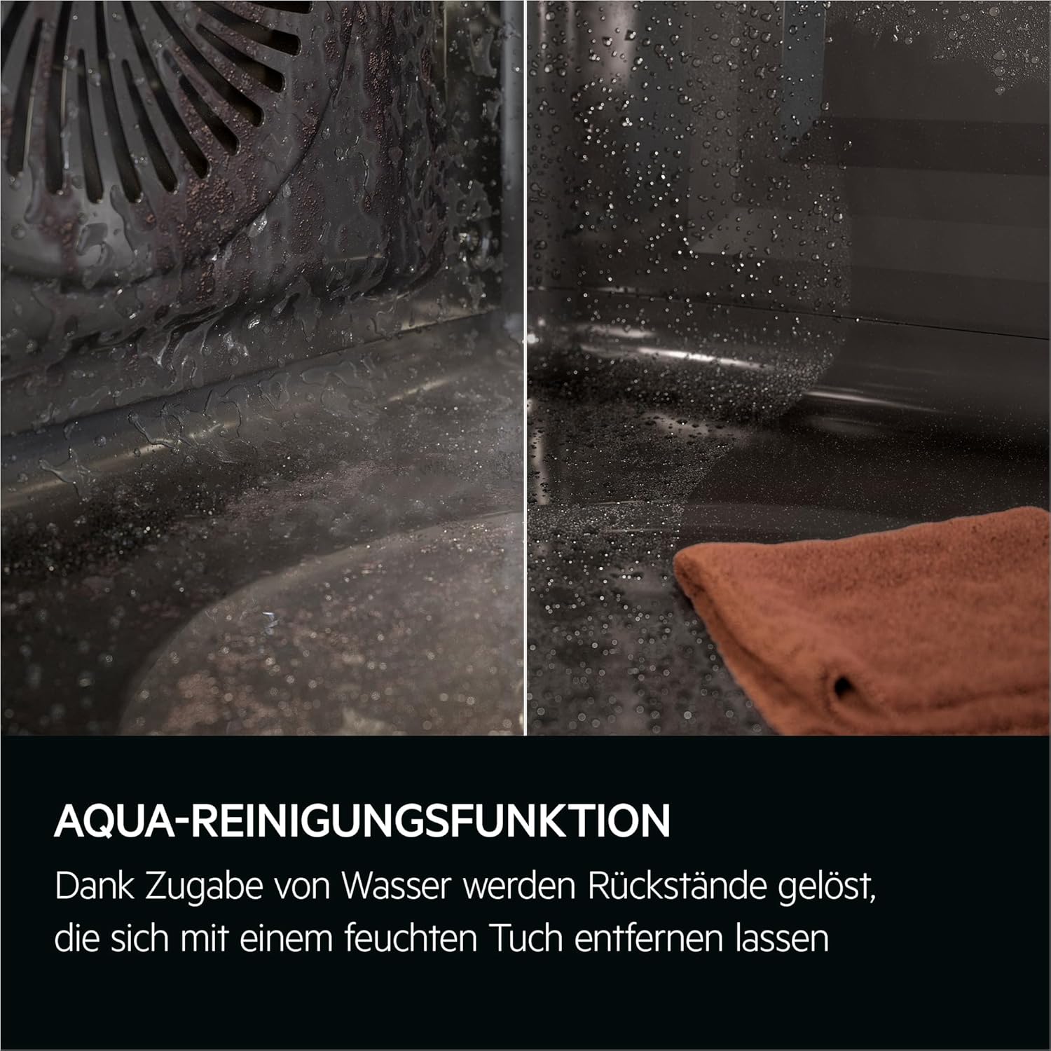 AEG - Four multifonction série TU5 - 72L - Aqua Clean, 7 programmes, TU5AB20WSK