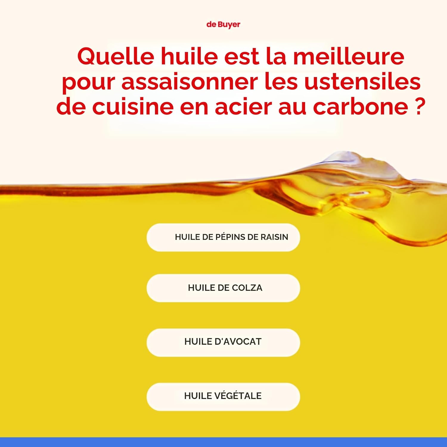 De Buyer - poêle à blinis Minéral B Element - 12 cm - acier naturel