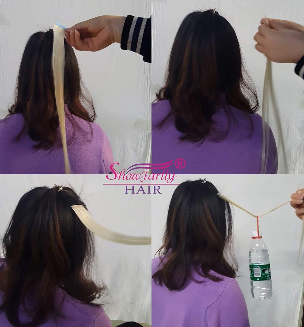 ShowJarlly - ruban adhésif lace extra fort - 1.2cm x 3 yards - transparent, rallonges perruques