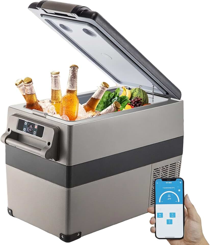 VEVOR - glacière électrique, 45L, 60W, portable, 69.3x34.5x45.6cm