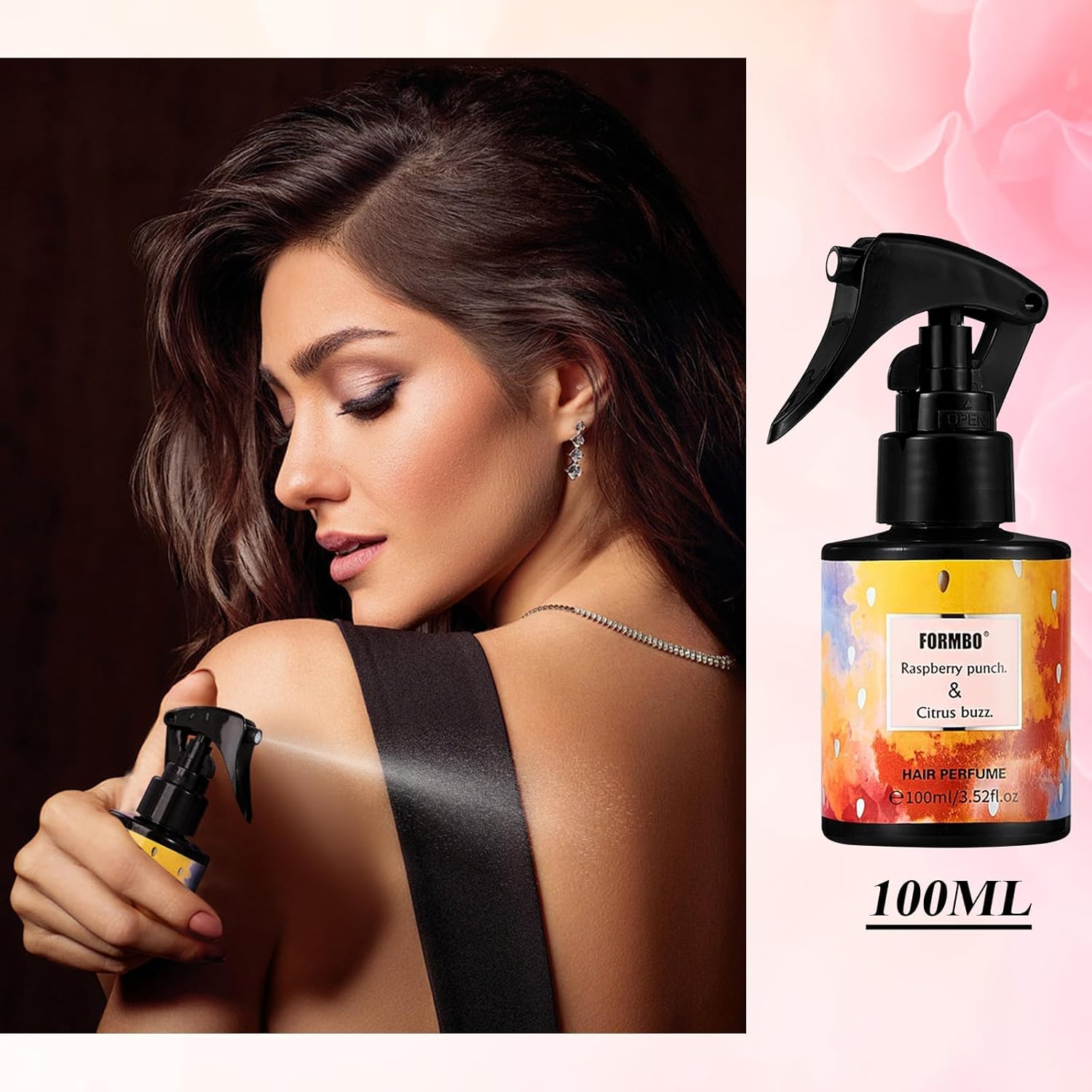 Parfum pour femme - brume cheveux & corps - 100ml - floral frais