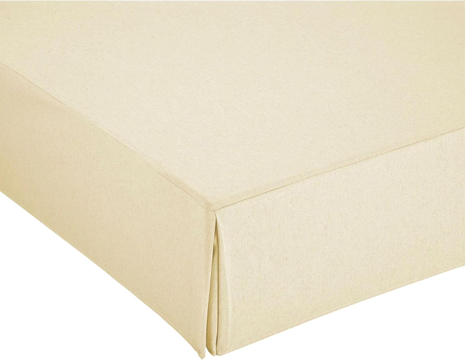 Drap-Housse canapé beige - 90x190/200 cm - Antidérapant, respirant, fabrication Espagne