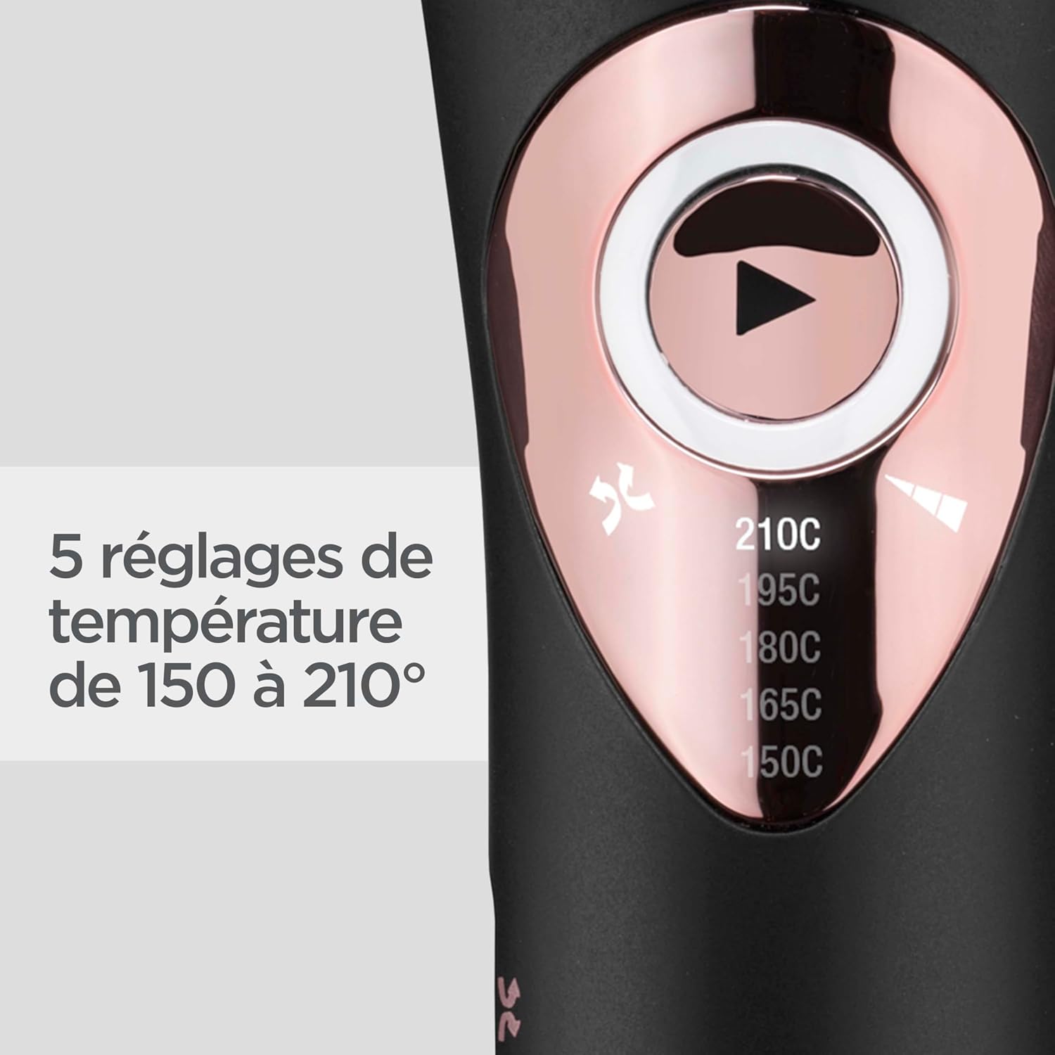 BaByliss - Curl Secret Lite - boucleur automatique, 5 températures, jusqu'à 210°C - C1031E