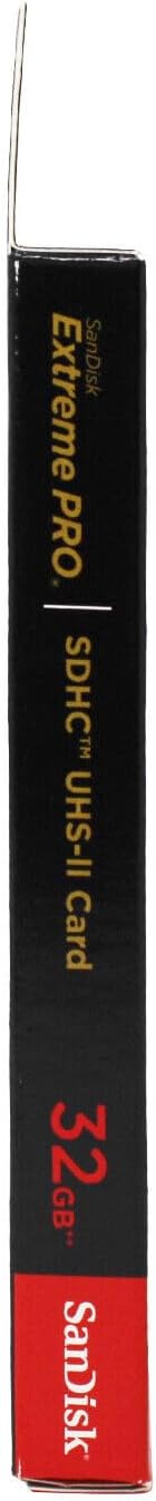 SanDisk - Extreme PRO - 32GB - SDHC, 300MB/s, UHS-II, V90, U3, Class 10