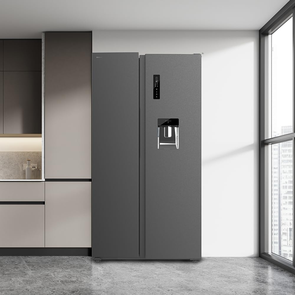 Cecotec - Bolero CoolMarket SBS - 177x90cm - 559L, Total No Frost, Inverter, Classe E, SBS 559